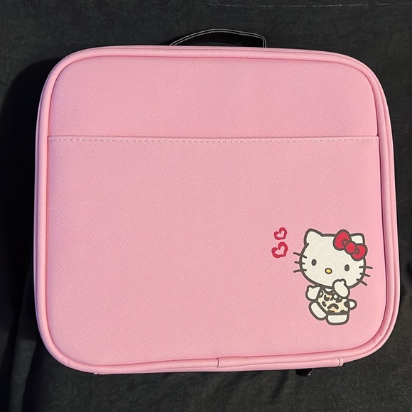Impressions Vanity x Hello Kitty Cosmetic Bag with Faux Leather - Pink Animal - Picture 8 of 8